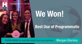We Won! Morgan Stanley + Hyperlocology